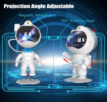 Proyector Astronauta Galaxia – Convierte tu Habitación en un Universo de Estrellas