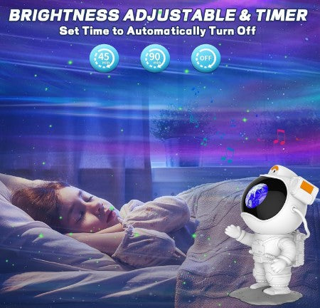 Proyector Astronauta Galaxia – Convierte tu Habitación en un Universo de Estrellas