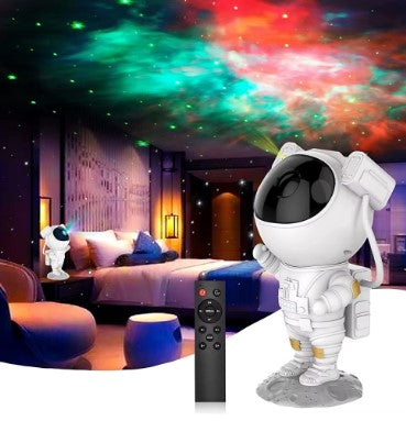 Proyector Astronauta Galaxia – Convierte tu Habitación en un Universo de Estrellas