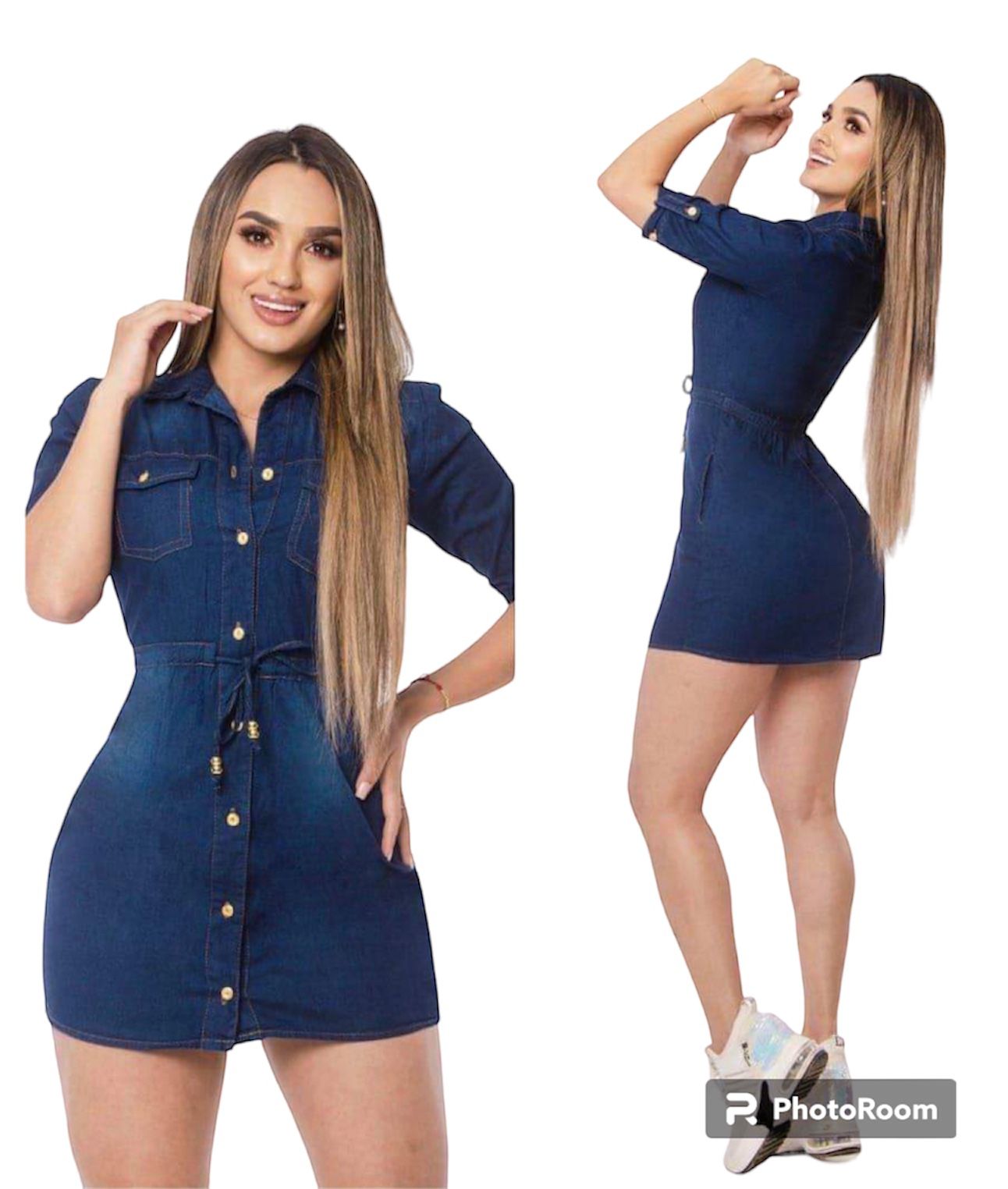Tu Nuevo Favorito: Vestido en Jean Versátil y Atempora