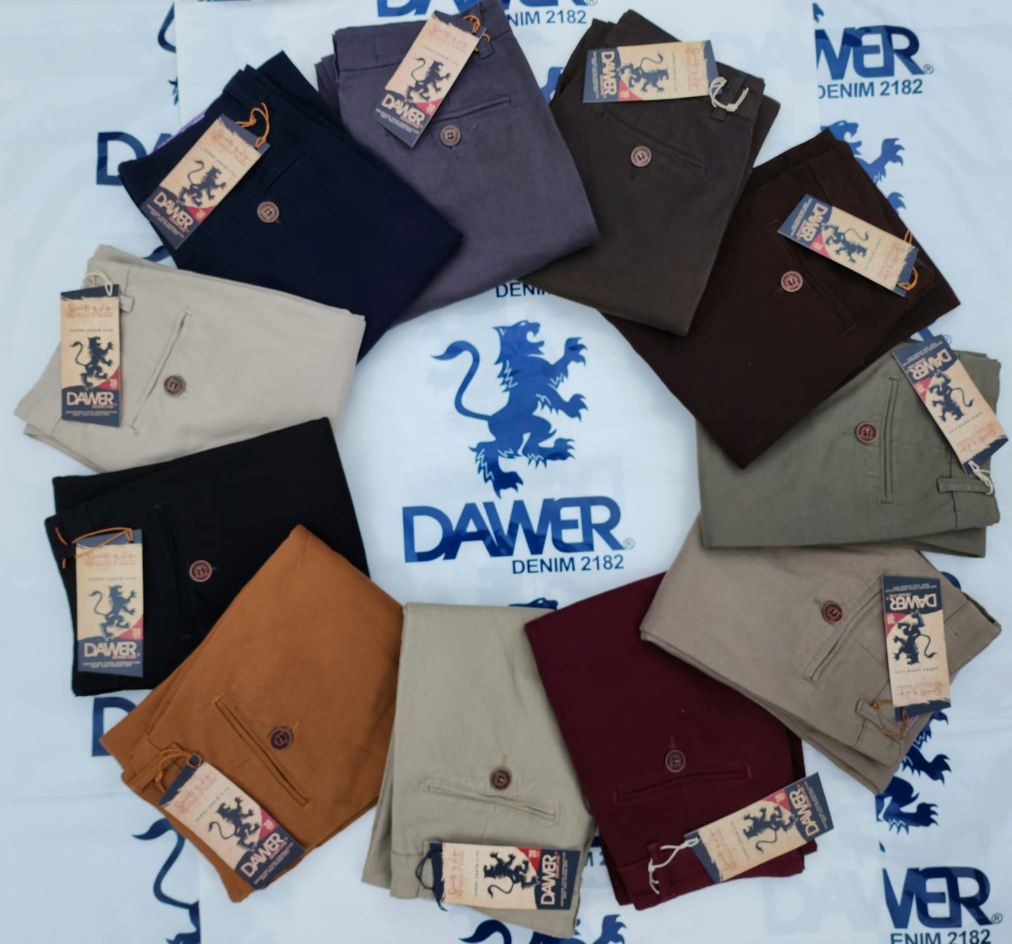 Pantalon En Drill Para Caballero H4