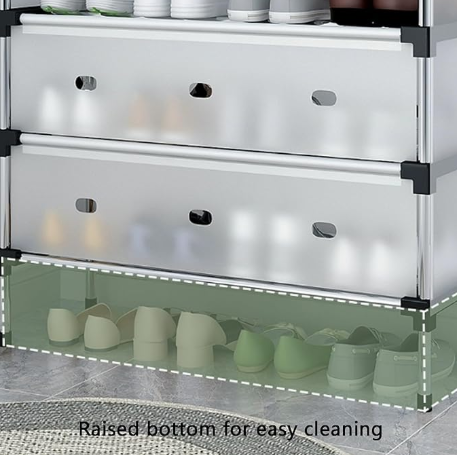 Zapatero con Tapa de 6 Niveles – Orden y Estilo para tu Hogar