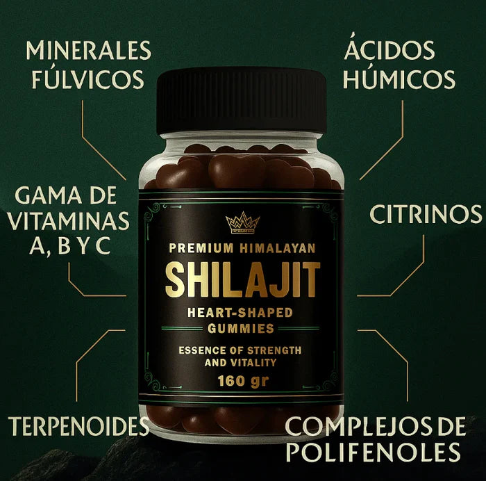 Shilajit Gummies – Energía y Vitalidad Natura